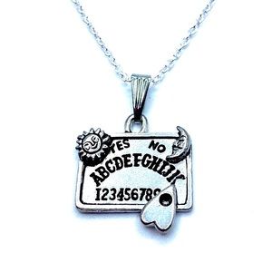 Ouija Board Necklace Spirit Board